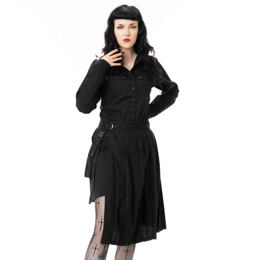 Chemical Black - Cynara Robe courte - Noir